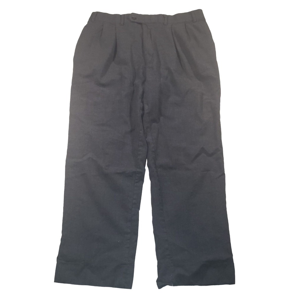 Lauren Ralph Lauren Mens Sz 36x29 Wool Total Comfort Dress Pants Straight Leg